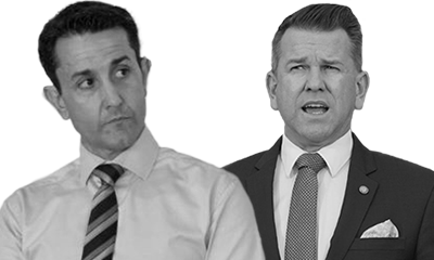 David Crisafulli and Jarrod Bleijie - Abortion Queensland 2024